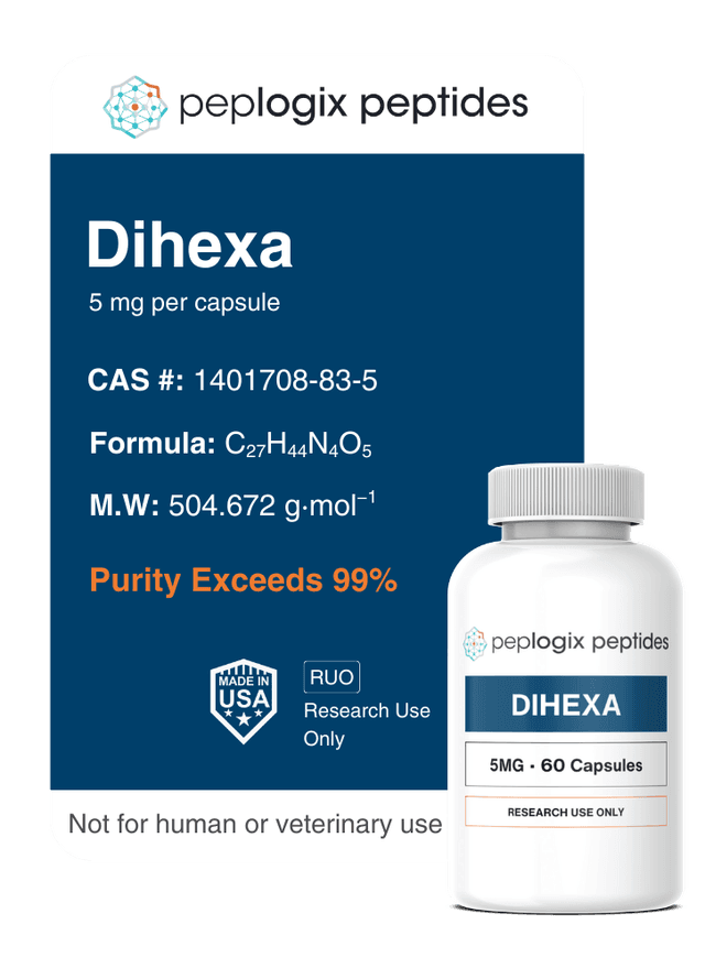 Dihexa Capsules - 5mg