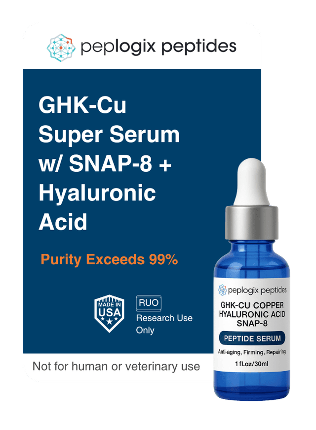 GHK-Cu Super Serum w/ SNAP-8 – 30ml